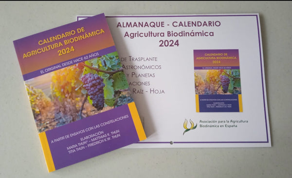 Calendario Agenda Lunario 2024: la guía para cultivar según el ritmo  biodinámico : Sudoku Srl: : Oficina y papelería